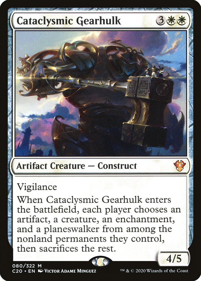 Cataclysmic Gearhulk [Commander 2020] | Fandemonia Ltd