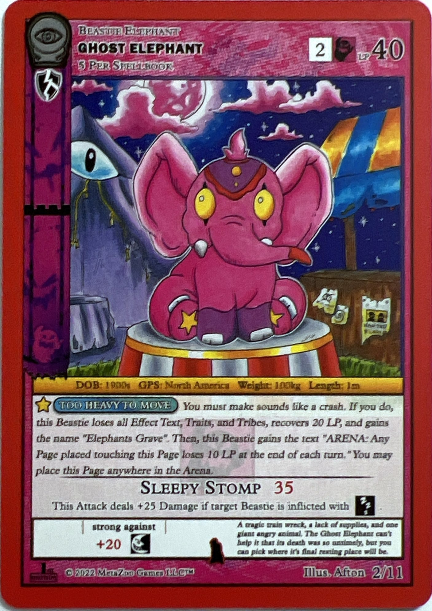 Ghost Elephant [Seance: First Edition Release Event Deck] | Fandemonia Ltd