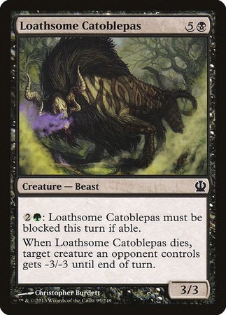 Loathsome Catoblepas [Theros] | Fandemonia Ltd