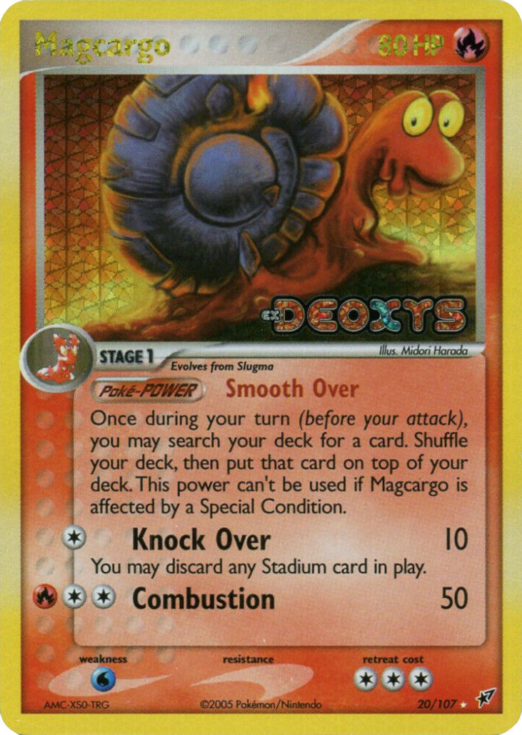 Magcargo (20/107) (Stamped) [EX: Deoxys] | Fandemonia Ltd