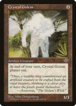 Crystal Golem [Mirage] | Fandemonia Ltd