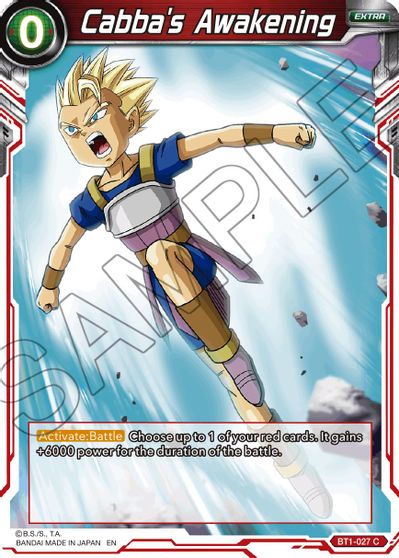 Cabba's Awakening (Reprint) (BT1-027) [Battle Evolution Booster] | Fandemonia Ltd