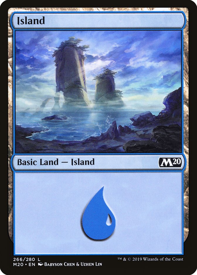 Island (#266) [Core Set 2020] | Fandemonia Ltd