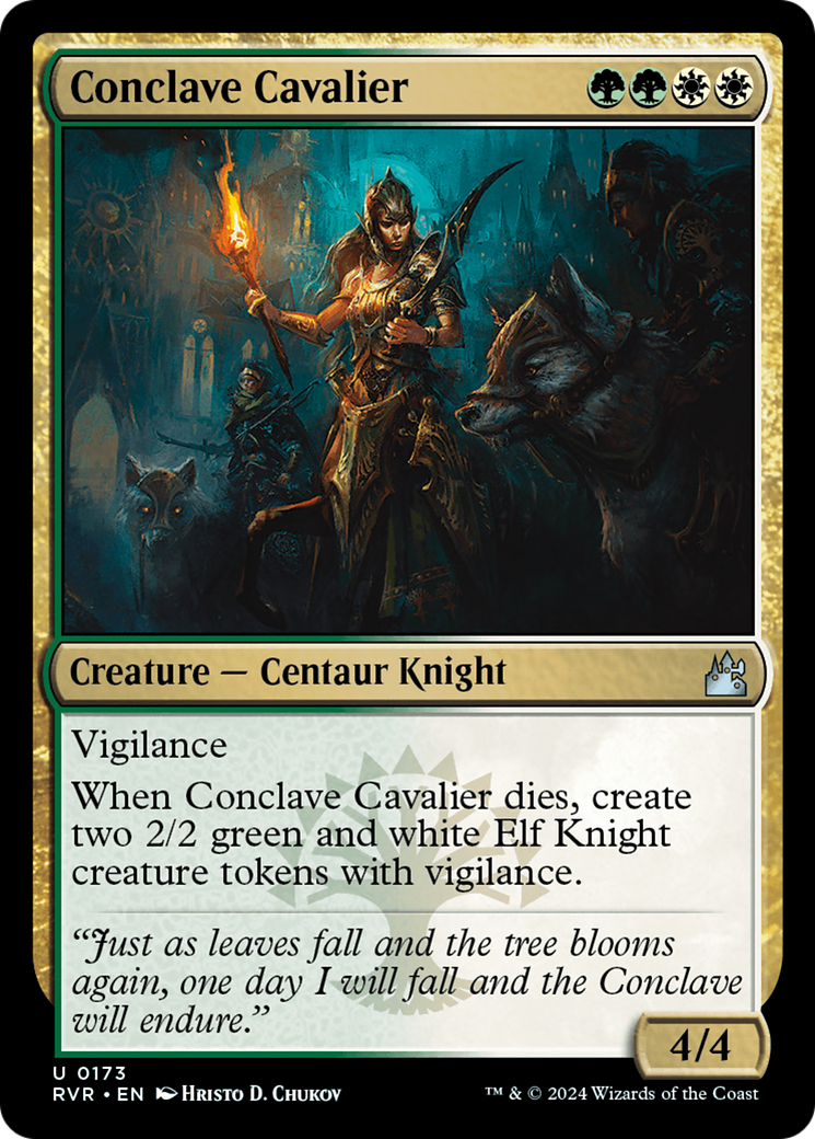 Conclave Cavalier [Ravnica Remastered] | Fandemonia Ltd