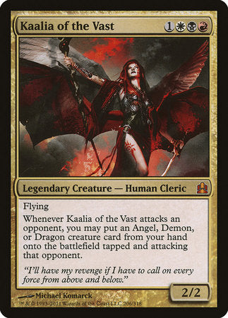 Kaalia of the Vast [Commander 2011] | Fandemonia Ltd