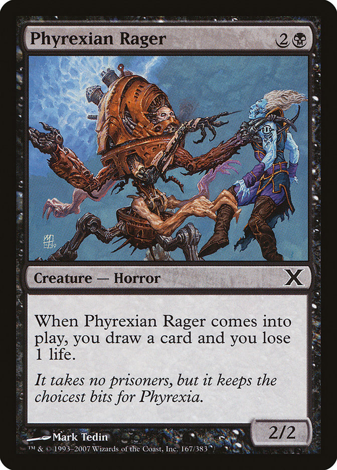 Phyrexian Rager [Tenth Edition] | Fandemonia Ltd