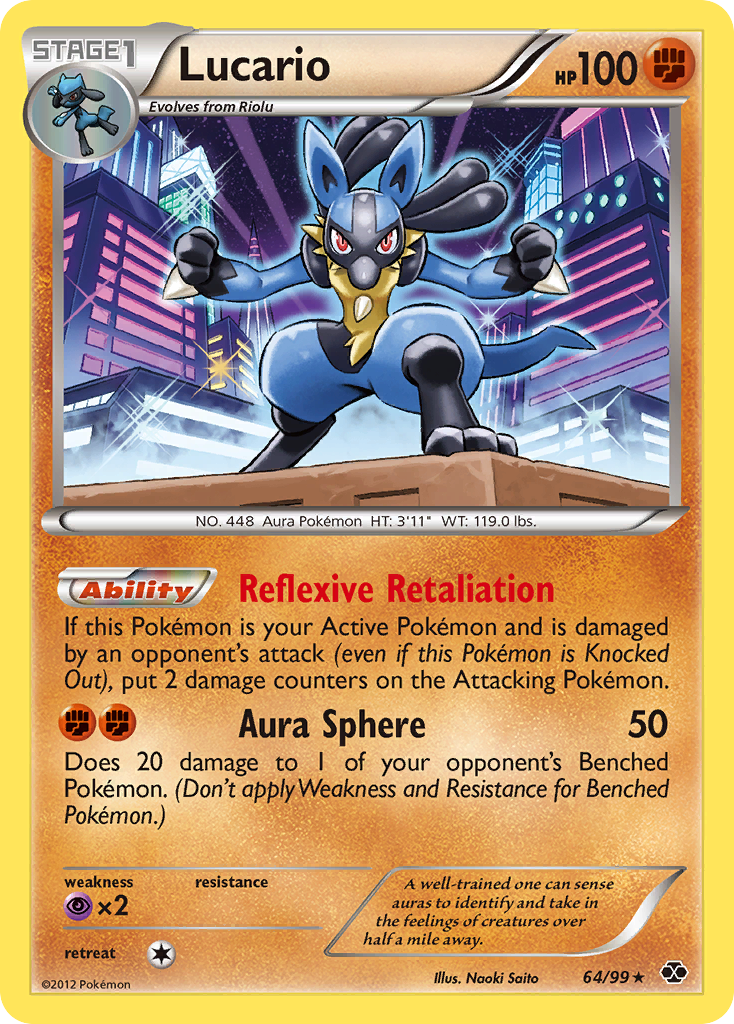 Lucario (64/99) [Black & White: Next Destinies] | Fandemonia Ltd