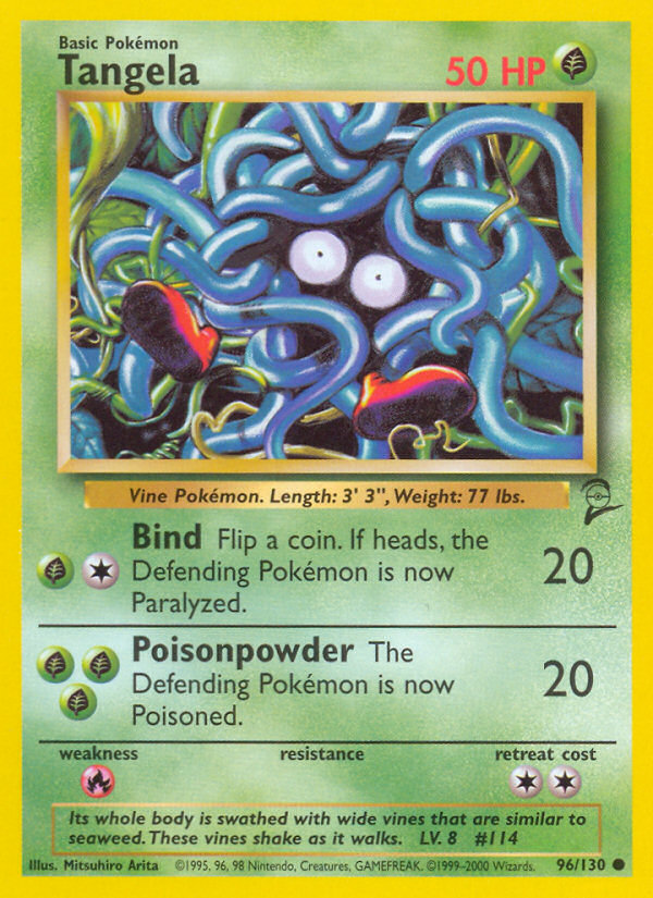 Tangela (96/130) [Base Set 2] | Fandemonia Ltd