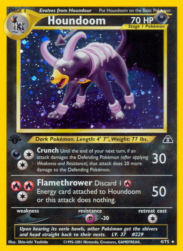 Houndoom (4/75) [Neo Discovery 1st Edition] | Fandemonia Ltd