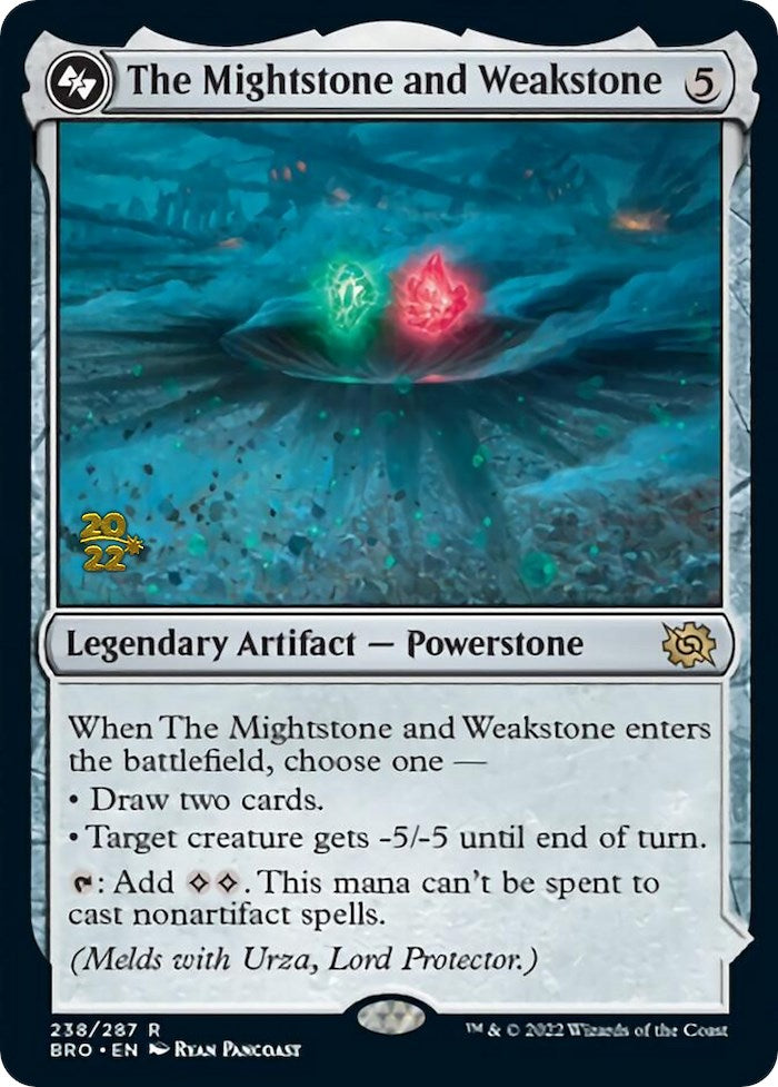 The Mightstone and Weakstone [The Brothers' War: Prerelease Promos] | Fandemonia Ltd