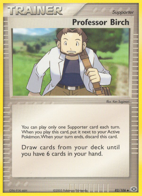 Professor Birch (82/106) [EX: Emerald] | Fandemonia Ltd