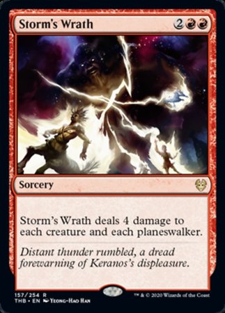 Storm's Wrath [Theros Beyond Death] | Fandemonia Ltd