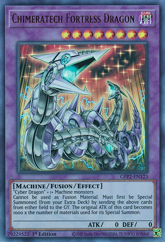 Chimeratech Fortress Dragon [GFP2-EN123] Ultra Rare | Fandemonia Ltd