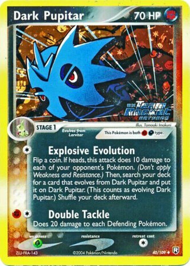 Dark Pupitar (40/109) (Stamped) [EX: Team Rocket Returns] | Fandemonia Ltd