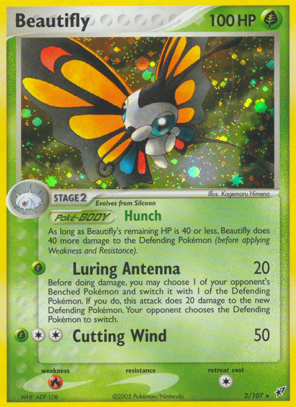 Beautifly (2/107) [EX: Deoxys] | Fandemonia Ltd