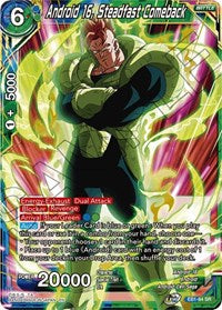 Android 16, Steadfast Comeback (EB1-64) [Battle Evolution Booster] | Fandemonia Ltd