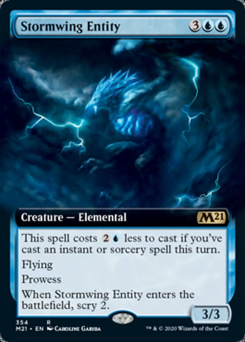 Stormwing Entity (Extended Art) [Core Set 2021] | Fandemonia Ltd