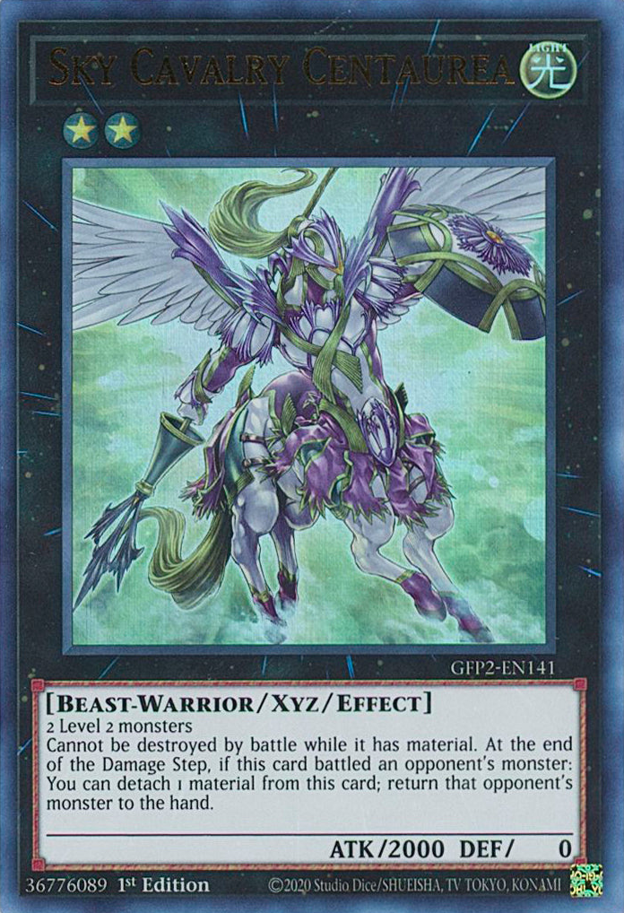 Sky Cavalry Centaurea [GFP2-EN141] Ultra Rare | Fandemonia Ltd