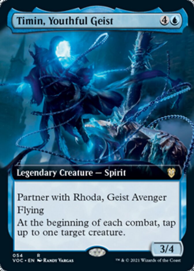 Timin, Youthful Geist (Extended) [Innistrad: Crimson Vow Commander] | Fandemonia Ltd