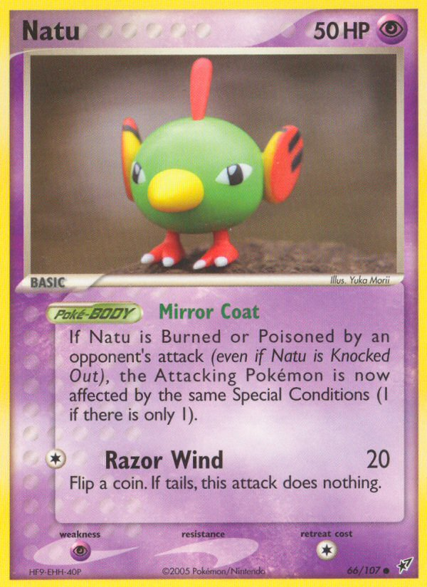 Natu (66/107) [EX: Deoxys] | Fandemonia Ltd