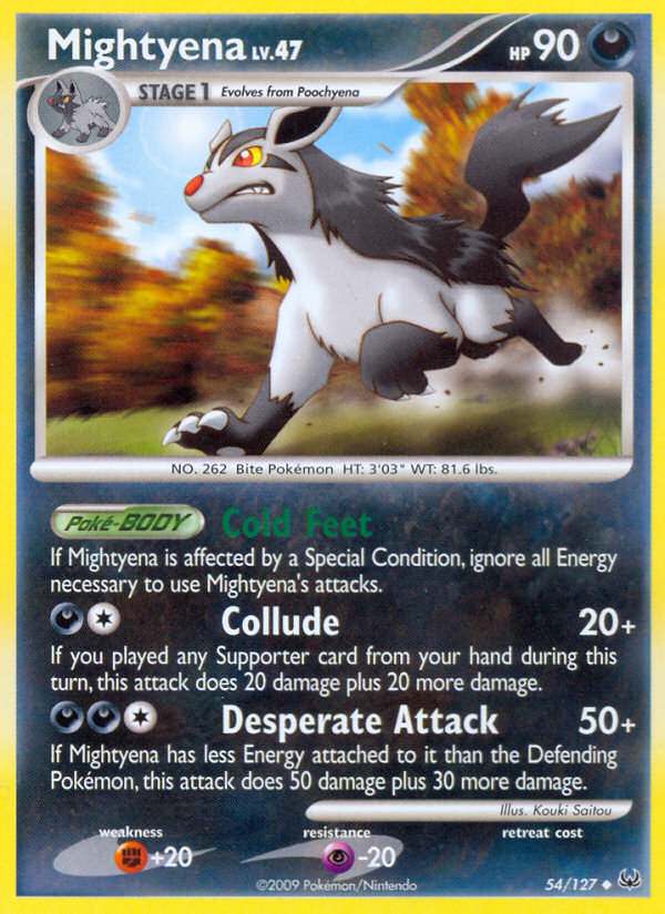 Mightyena (54/127) [Platinum: Base Set] | Fandemonia Ltd