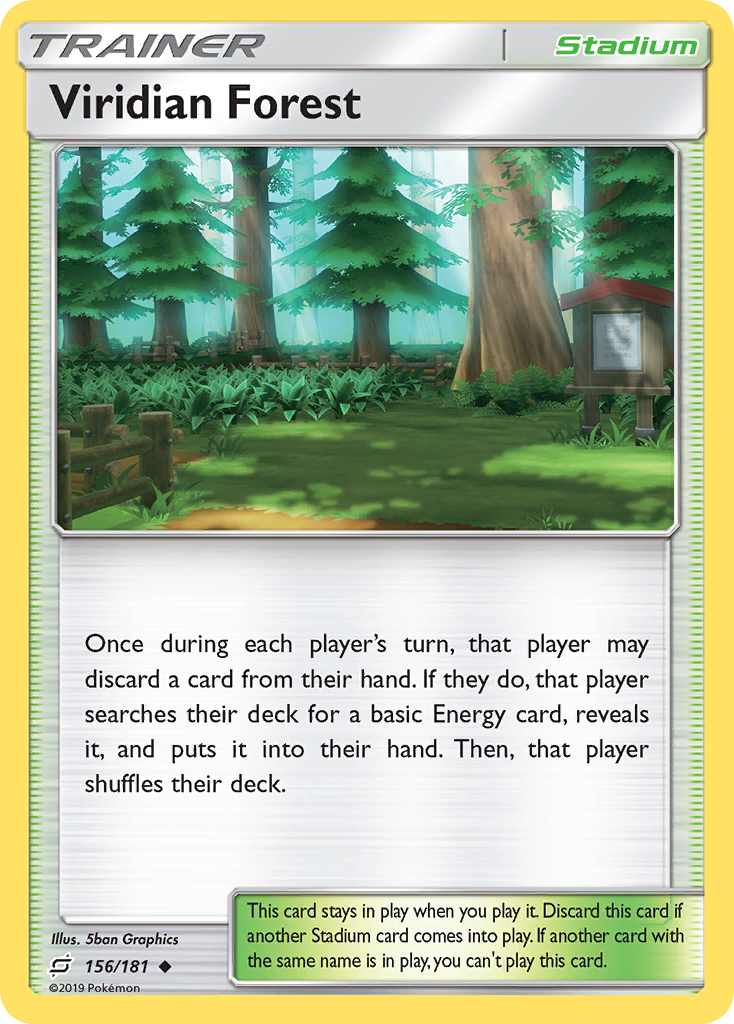 Viridian Forest (156/181) [Sun & Moon: Team Up] | Fandemonia Ltd