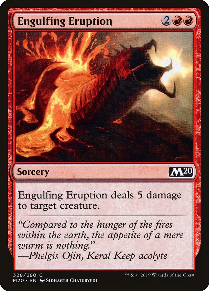 Engulfing Eruption [Core Set 2020] | Fandemonia Ltd