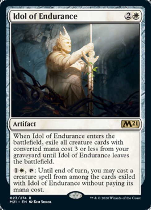 Idol of Endurance [Core Set 2021] | Fandemonia Ltd