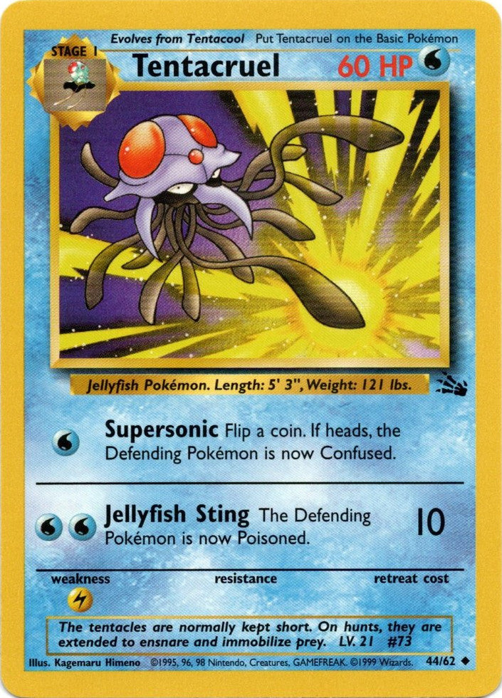 Tentacruel (44/62) [Fossil Unlimited] | Fandemonia Ltd