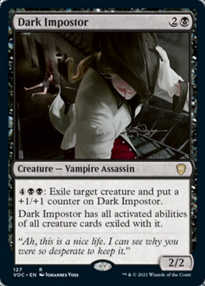 Dark Impostor [Innistrad: Crimson Vow Commander] | Fandemonia Ltd