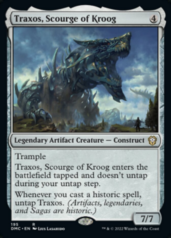 Traxos, Scourge of Kroog [Dominaria United Commander] | Fandemonia Ltd