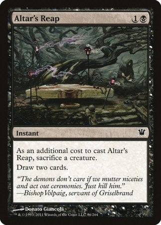 Altar's Reap [Innistrad] | Fandemonia Ltd