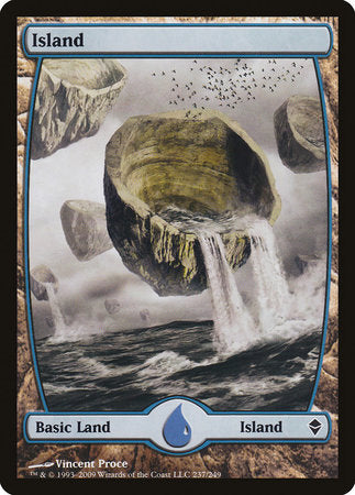 Island (237) - Full Art [Zendikar] | Fandemonia Ltd