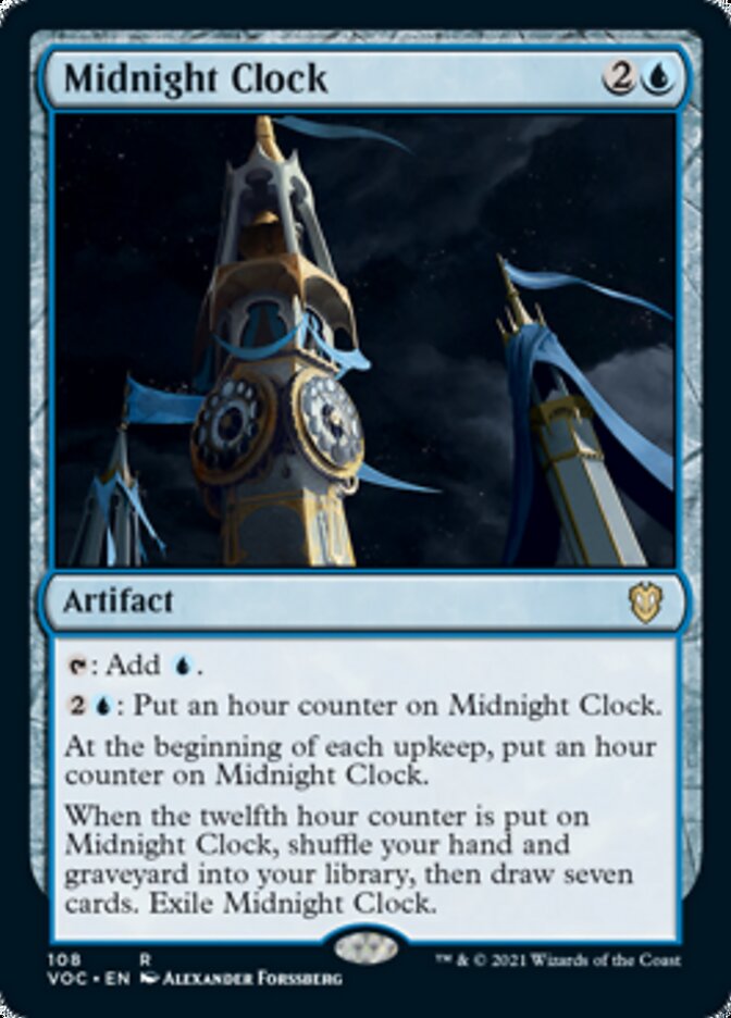 Midnight Clock [Innistrad: Crimson Vow Commander] | Fandemonia Ltd