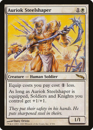 Auriok Steelshaper [Mirrodin] | Fandemonia Ltd