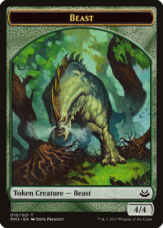 Beast (010/021) [Modern Masters 2017 Tokens] | Fandemonia Ltd