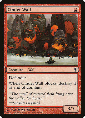 Cinder Wall [Conspiracy] | Fandemonia Ltd