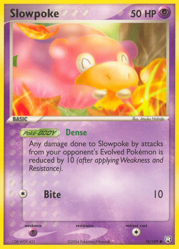 Slowpoke (76/109) [EX: Team Rocket Returns] | Fandemonia Ltd