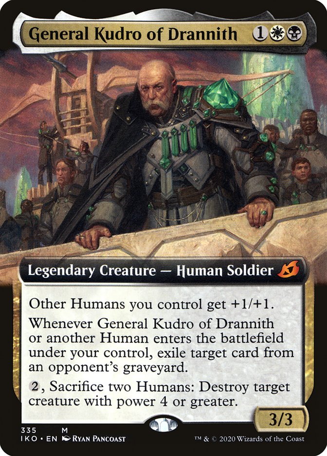 General Kudro of Drannith (Extended Art) [Ikoria: Lair of Behemoths] | Fandemonia Ltd