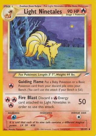 Light Ninetales (50/105) [Neo Destiny Unlimited] | Fandemonia Ltd