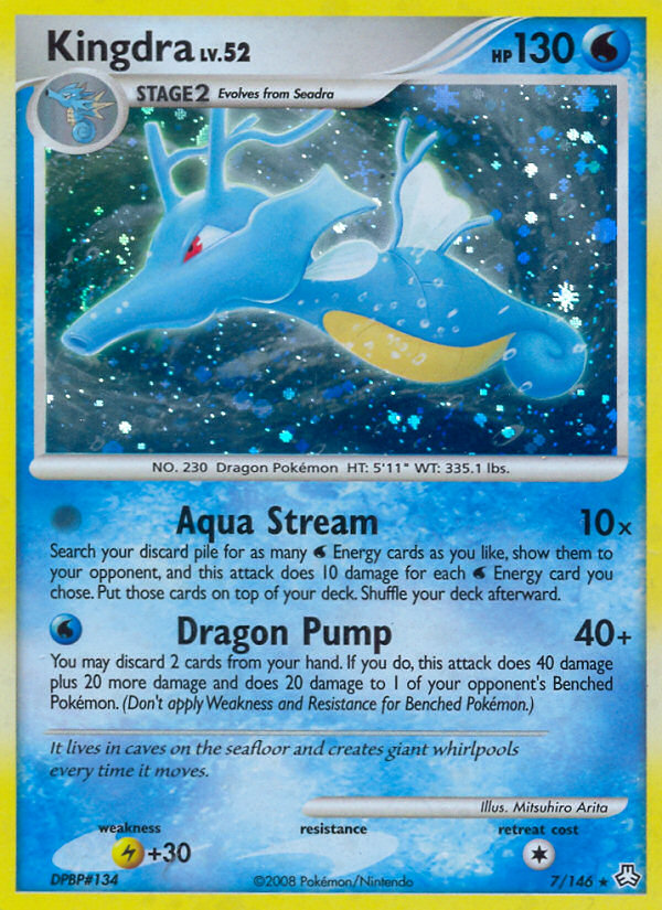 Kingdra (7/146) [Diamond & Pearl: Legends Awakened] | Fandemonia Ltd