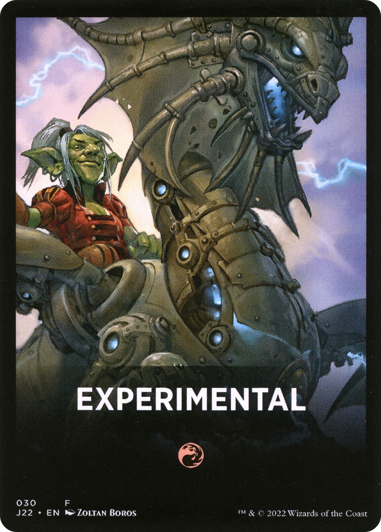 Experimental Theme Card [Jumpstart 2022 Front Cards] | Fandemonia Ltd