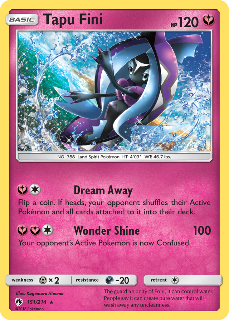 Tapu Fini (151/214) [Sun & Moon: Lost Thunder] | Fandemonia Ltd