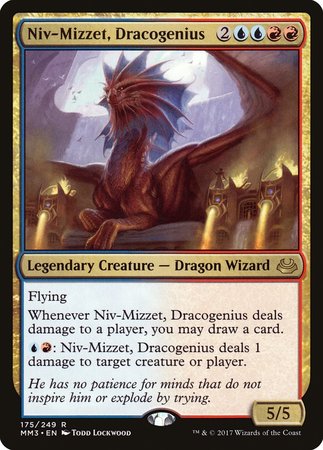 Niv-Mizzet, Dracogenius [Modern Masters 2017] | Fandemonia Ltd