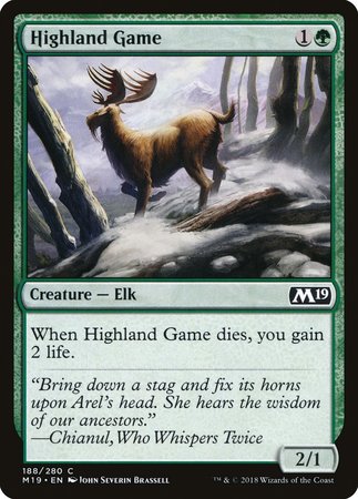 Highland Game [Core Set 2019] | Fandemonia Ltd