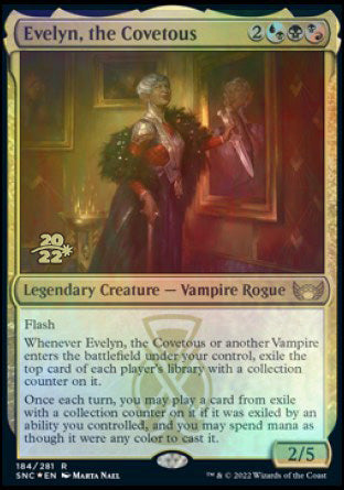 Evelyn, the Covetous [Streets of New Capenna Prerelease Promos] | Fandemonia Ltd