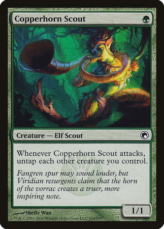 Copperhorn Scout [Scars of Mirrodin] | Fandemonia Ltd