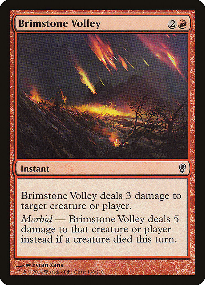 Brimstone Volley [Conspiracy] | Fandemonia Ltd