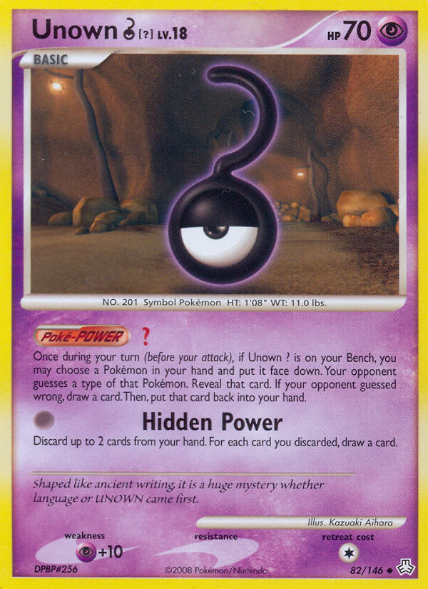 Unown ? (82/146) [Diamond & Pearl: Legends Awakened] | Fandemonia Ltd