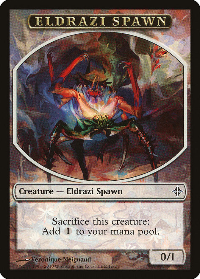 Eldrazi Spawn (1c/5) [Rise of the Eldrazi Tokens] | Fandemonia Ltd